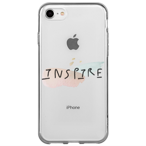 Apple iPhone 7 Inspire Transparent Silicone TPU Θήκη