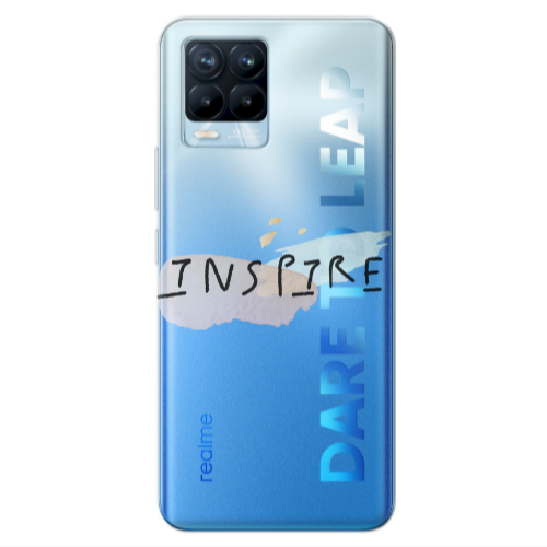 Realme 8 Pro Inspire Transparent Silicone TPU Θήκη
