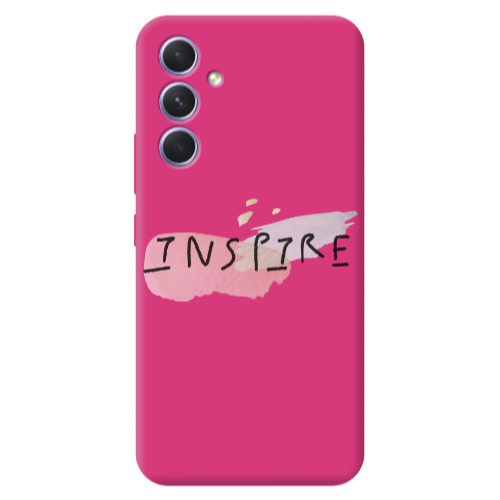 Samsung A54 Inspire Fuchsia Colored Silicone TPU Θήκη