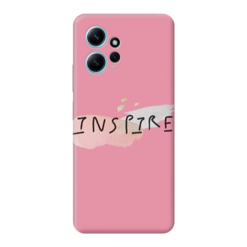 Xiaomi Redmi Note 12 4G Inspire Pink Colored Silicone TPU Θήκη