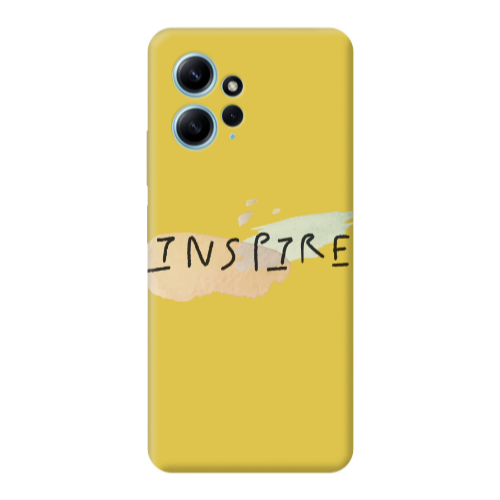 Xiaomi Redmi Note 12 4G Inspire Yellow Colored Silicone TPU Θήκη