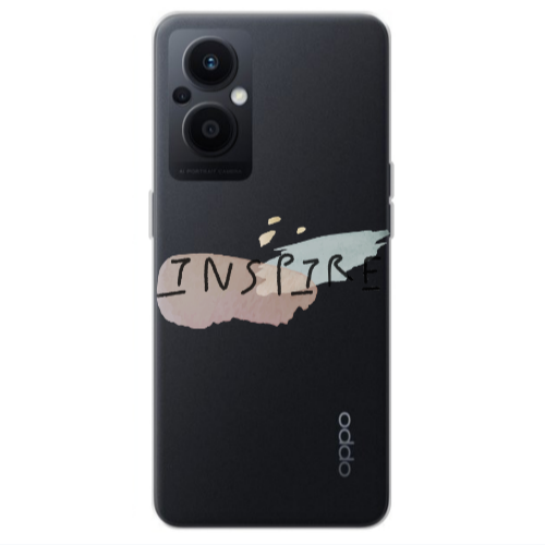 Oppo Reno 7 Lite Inspire Transparent Silicone TPU Θήκη