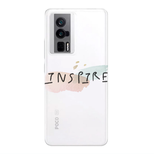 Xiaomi Poco F5 Pro Inspire Transparent Silicone TPU Θήκη
