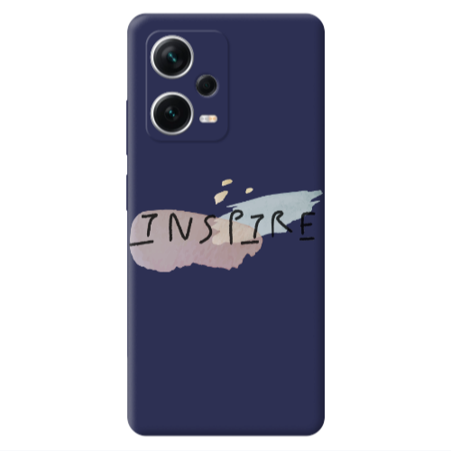 Xiaomi Poco X5 Inspire Dark blue Colored Silicone TPU Θήκη