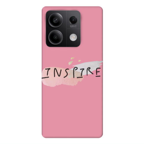 Xiaomi Redmi Note 13 5G Inspire Pink Colored Silicone TPU Θήκη