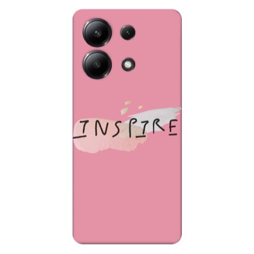 Xiaomi Redmi Note 13 4G Inspire Pink Colored Silicone TPU Θήκη