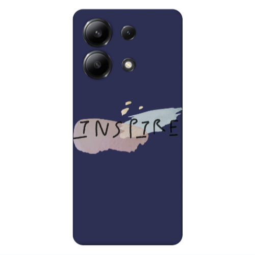 Xiaomi Redmi Note 13 4G Inspire Dark blue Colored Silicone TPU Θήκη