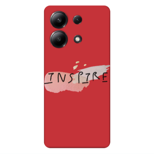 Xiaomi Redmi Note 13 4G Inspire Red Colored Silicone TPU Θήκη