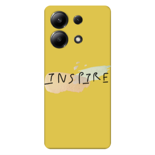 Xiaomi Redmi Note 13 4G Inspire Yellow Colored Silicone TPU Θήκη