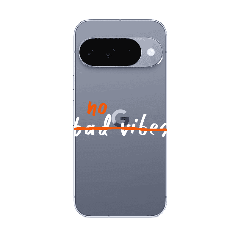 Google Pixel 10 No bad vibes 2 Transparent Silicone TPU Θήκη