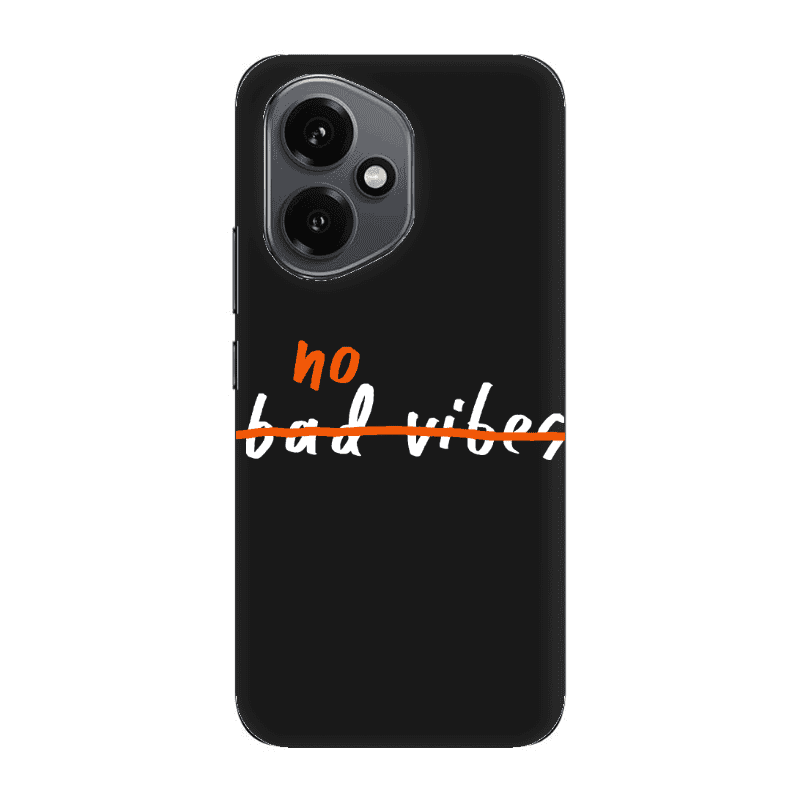 Honor Magic 400 No bad vibes 2 Black Colored Silicone TPU Θήκη