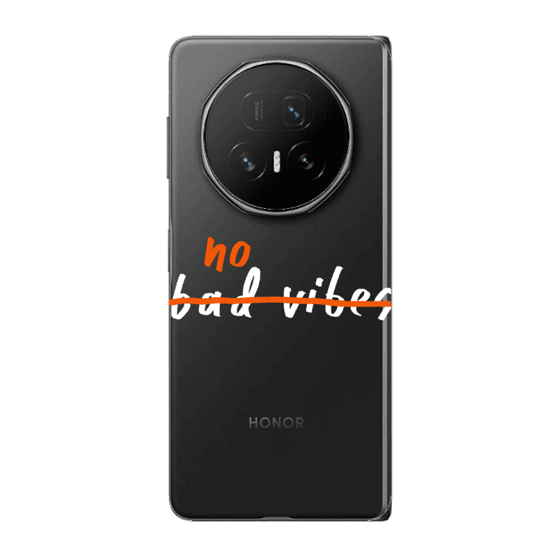 Honor Magic V5 No bad vibes 2 Transparent Silicone TPU Θήκη
