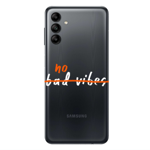 Samsung A13 5G No bad vibes 2 Transparent Silicone TPU Θήκη
