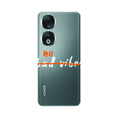 Honor 90 5G No bad vibes 2 Transparent Silicone TPU Θήκη