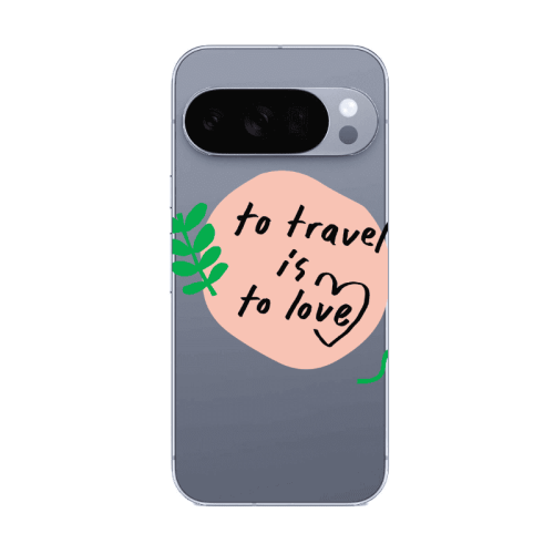 Google Pixel 10 Pro To Travel is to Love Transparent Silicone TPU Θήκη