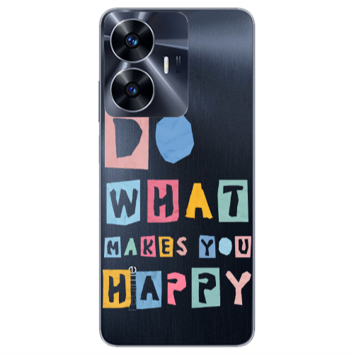 Realme Note 50 Do What Makes Transparent Silicone TPU Θήκη