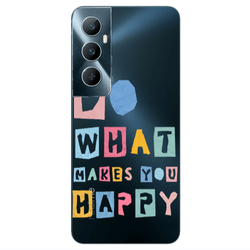 Realme C65 Do What Makes Transparent Silicone TPU Θήκη