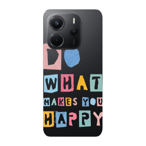 Xiaomi Redmi Note 14 Do What Makes Transparent Silicone TPU Θήκη