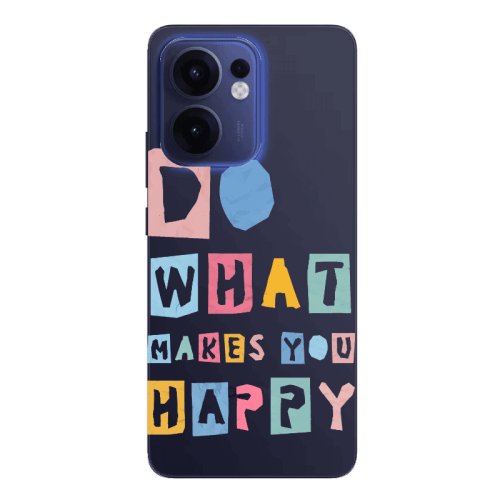 Oppo Reno13 FS Do What Makes Transparent Silicone TPU Θήκη
