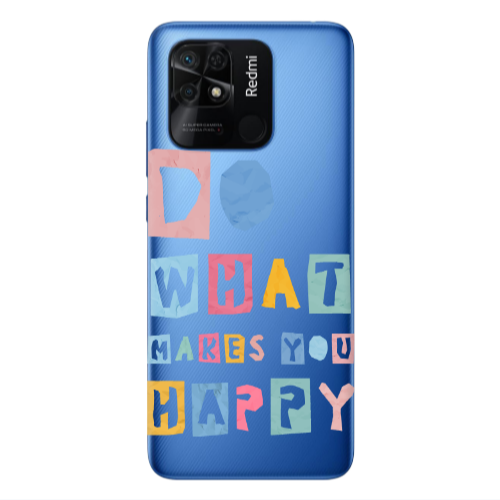 Xiaomi Poco C40 Do What Makes Transparent Silicone TPU Θήκη