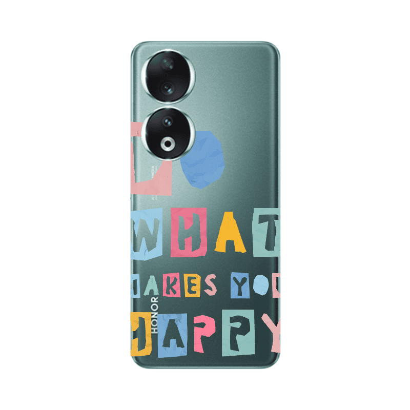 Honor 90 5G Do What Makes Transparent Silicone TPU Θήκη