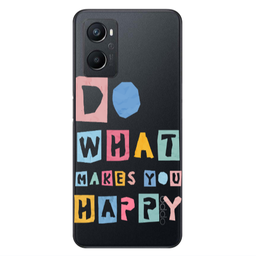 Oppo A 96 Do What Makes Transparent Silicone TPU Θήκη