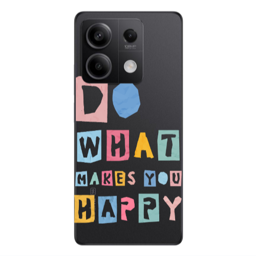 Xiaomi Redmi Note 13 5G Do What Makes Transparent Silicone TPU Θήκη