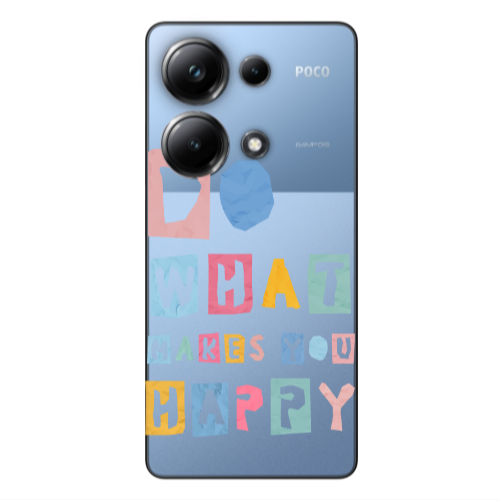 Xiaomi Poco M6 Pro 4G Do What Makes Transparent Silicone TPU Θήκη