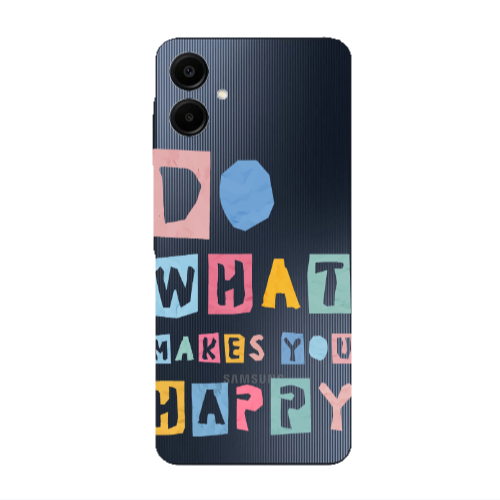Samsung A06 Do What Makes Transparent Silicone TPU Θήκη