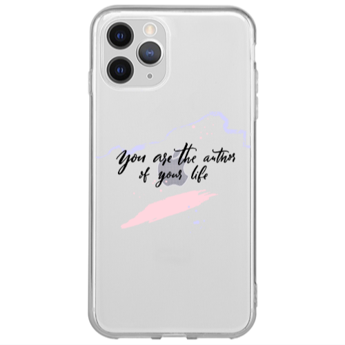 Apple iPhone 13 Pro Max You are the authors Transparent Silicone TPU Θήκη
