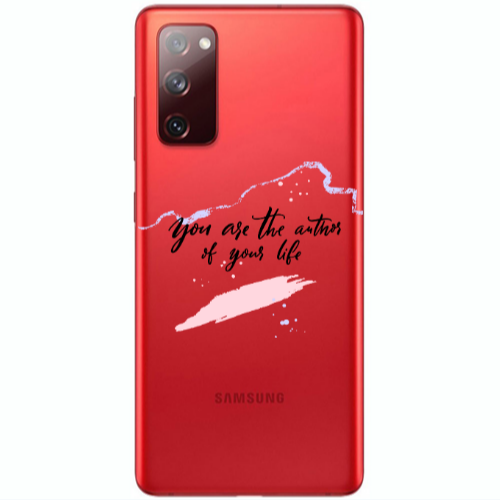 Samsung S20 FE You are the authors Transparent Silicone TPU Θήκη