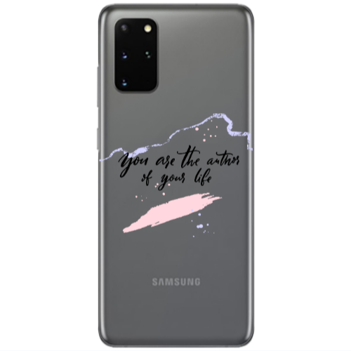 Samsung S20 Plus You are the authors Transparent Silicone TPU Θήκη