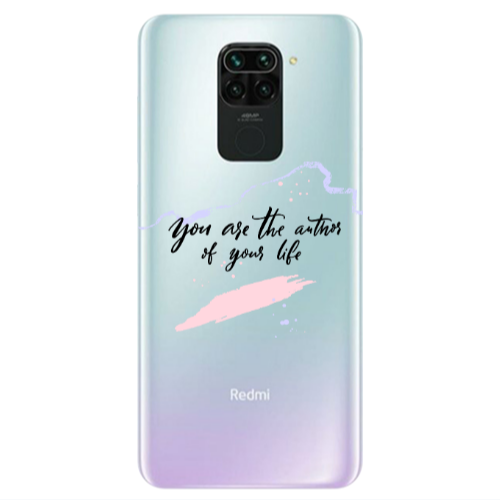Xiaomi Redmi Note 9 You are the authors Transparent Silicone TPU Θήκη