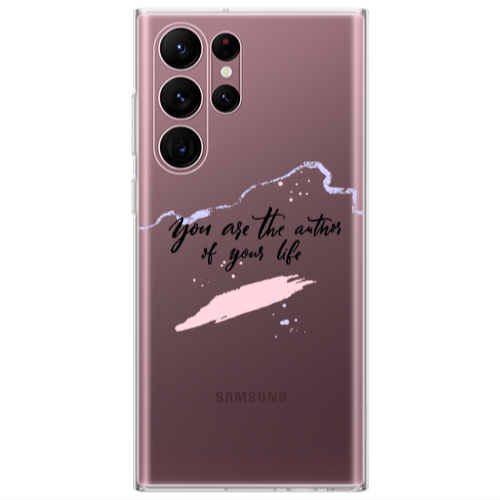Samsung S22 Ultra You are the authors Transparent Silicone TPU Θήκη