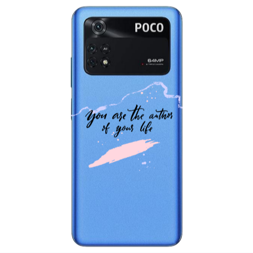 Xiaomi Poco M4 Pro 4G You are the authors Transparent Silicone TPU Θήκη