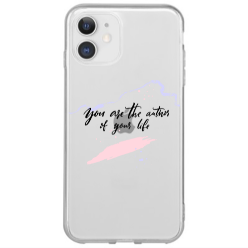 Apple iPhone 12 Mini You are the authors Transparent Silicone TPU Θήκη