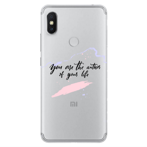 Xiaomi Redmi S2 You are the authors Transparent Silicone TPU Θήκη