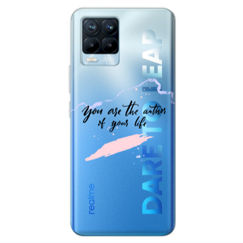 Realme 8 Pro You are the authors Transparent Silicone TPU Θήκη