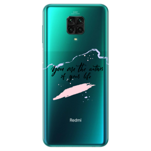 Xiaomi Redmi Note 9S You are the authors Transparent Silicone TPU Θήκη