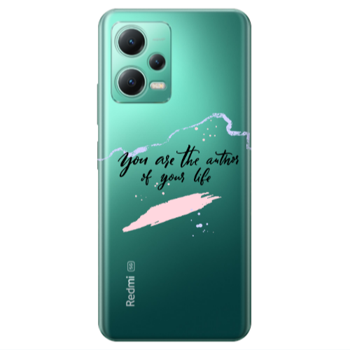 Xiaomi Redmi Note 12 Pro 5G You are the authors Transparent Silicone TPU Θήκη