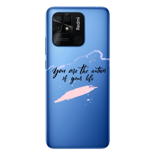 Xiaomi Poco C40 You are the authors Transparent Silicone TPU Θήκη