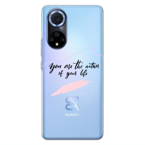Huawei Nova 9 You are the authors Transparent Silicone TPU Θήκη