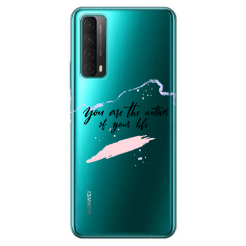 Huawei P Smart 2021 You are the authors Transparent Silicone TPU Θήκη