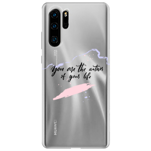Huawei P30 Pro You are the authors Transparent Silicone TPU Θήκη