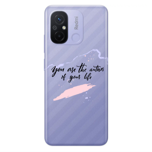 Xiaomi Redmi 12C You are the authors Transparent Silicone TPU Θήκη
