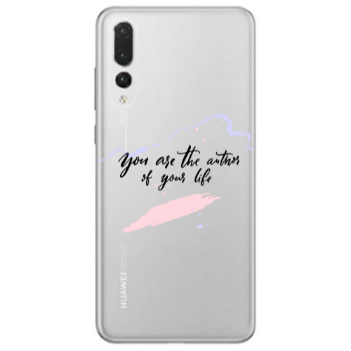 Huawei P20 Pro You are the authors Transparent Silicone TPU Θήκη