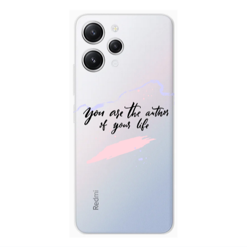 Xiaomi Redmi 12 You are the authors Transparent Silicone TPU Θήκη