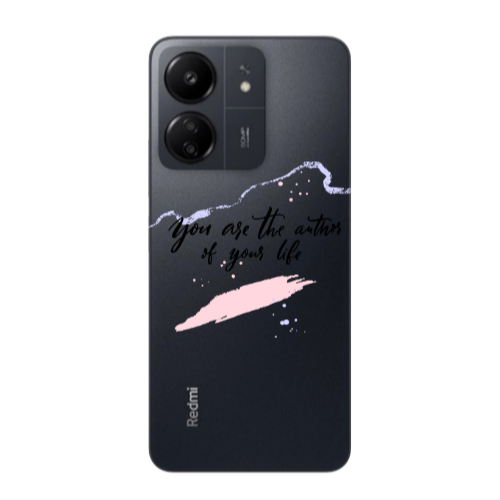 Xiaomi Redmi 13C You are the authors Transparent Silicone TPU Θήκη