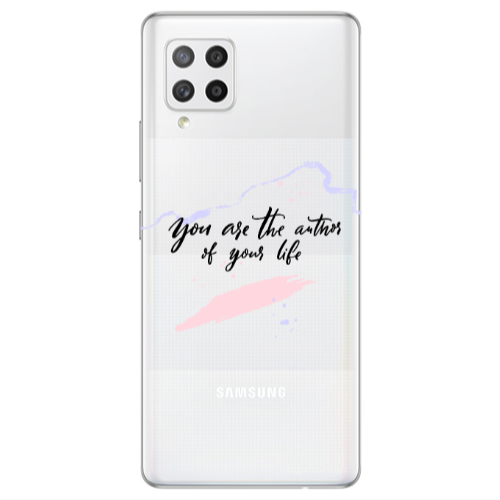 Samsung A42 5G You are the authors Transparent Silicone TPU Θήκη