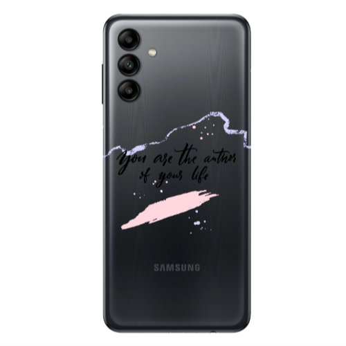 Samsung A13 5G You are the authors Transparent Silicone TPU Θήκη
